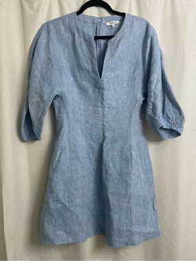 texture & thread long sleeve side tie dress Texture & Thread Long-Sleeve Side-Tie Dress